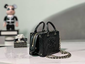 Chanel Vanity Case Black Bag - 15×11×7.5cm