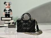 Chanel Vanity Case Black Bag - 15×11×7.5cm - 5