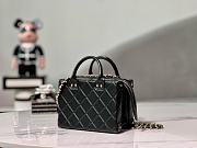 Chanel Vanity Case Black Bag - 15×11×7.5cm - 4