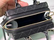 Chanel Vanity Case Black Bag - 15×11×7.5cm - 3