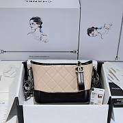 Chanel Gabrielle Mini Beige Handbag - 20x15x8cm - 1