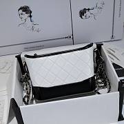 Chanel Gabrielle Mini White Handbag - 20x15x8cm - 4