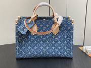 Louis Vuitton M46871 Onthego Denim Monogram - 35x27x14cm - 1