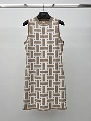 Hermes Logo Patterns Dress - 1