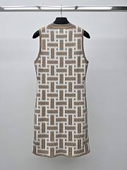 Hermes Logo Patterns Dress - 5