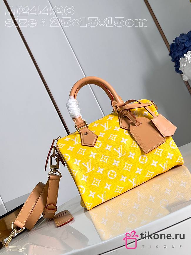 Louis Vuitton Speedy Bandoulière Yellow Bag - 25x15x15cm - 1