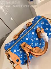 Louis Vuitton Speedy Bandoulière Blue Bag - 25x15x15cm - 5