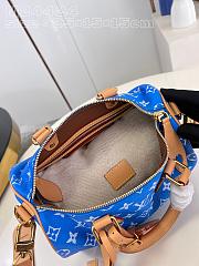 Louis Vuitton Speedy Bandoulière Blue Bag - 25x15x15cm - 4