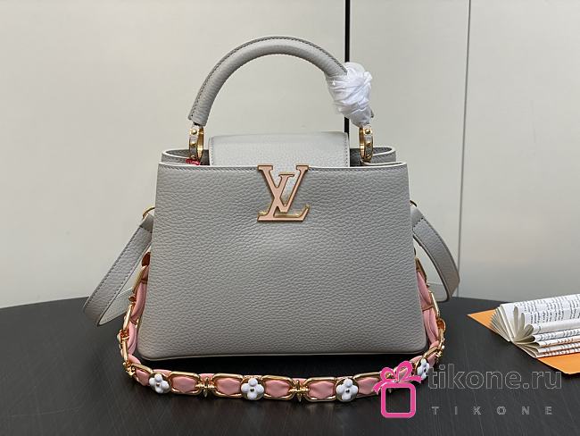 Louis Vuitton M48865 Capuccines Grey - 27x18x9cm - 1