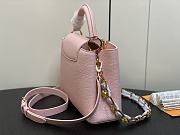 Louis Vuitton M23363 Capucines Pink Bag - 27x18x9cm - 5