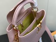 Louis Vuitton M23363 Capucines Pink Bag - 27x18x9cm - 4