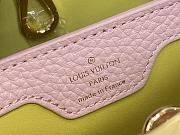 Louis Vuitton M23363 Capucines Pink Bag - 27x18x9cm - 2