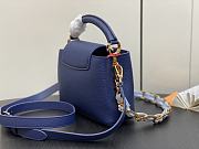 Louis Vuitton M48865 Capuccines Blue - 21x14x8cm - 4