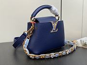 Louis Vuitton M48865 Capuccines Blue - 21x14x8cm - 3