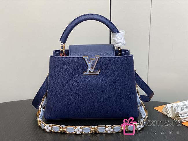 Louis Vuitton M48865 Capuccines Blue - 27x18x9cm - 1