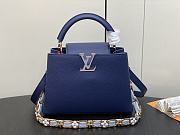 Louis Vuitton M48865 Capuccines Blue - 27x18x9cm - 1