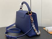 Louis Vuitton M48865 Capuccines Large Blue - 31x20x11cm - 3