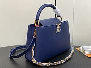 Louis Vuitton M48865 Capuccines Large Blue - 31x20x11cm - 5