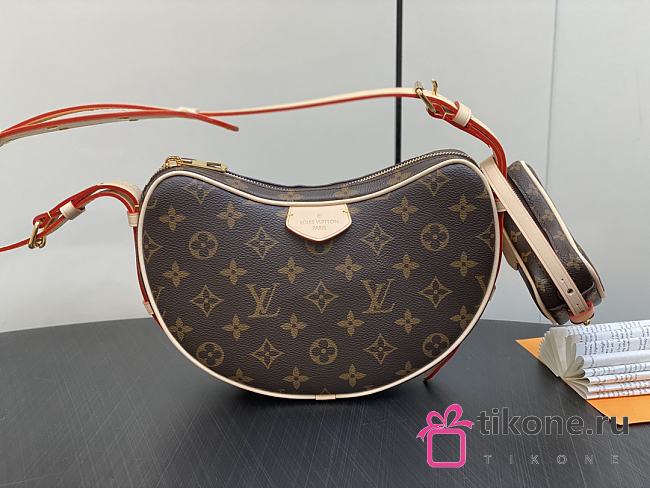 Louis Vuitton M46828 Croissant MM Monogram Canvas - 21x7x5cm - 1