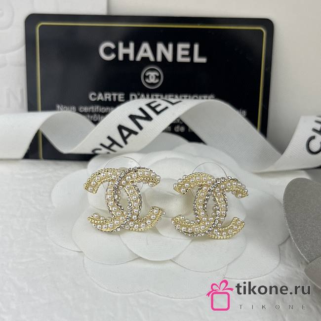 Chanel CC Earrings - 1