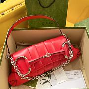 Gucci Horsebit Large Chain Red - 38x15x16cm - 2