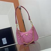 Prada Pink Re-Edition 1995 Handbag - 23x16x6.5cm - 1