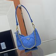 Prada Blue Re-Edition 1995 Handbag - 23x16x6.5cm - 1