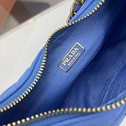 Prada Blue Re-Edition 1995 Handbag - 23x16x6.5cm - 5