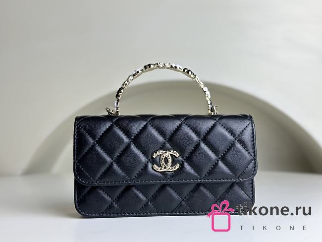 Chanel Classic Flower Chain Bag Small Size - 17x10x4cm - 1