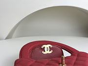 Chanel 23k Kelly Red Bag - 19x13x7cm - 4