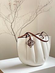 Loewe Shell White Tote - 33x25x15cm - 2