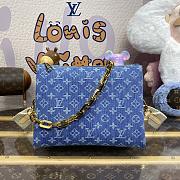 Louis Vuitton M24564 Denim Coussin Bag - 26x20x12cm - 1