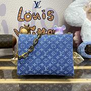 Louis Vuitton M24564 Denim Coussin Bag - 26x20x12cm - 5