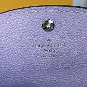 Louis Vuitton Portomone Rosali Violet Wallet - 11x8cm - 4