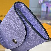 Louis Vuitton Portomone Rosali Violet Wallet - 11x8cm - 3