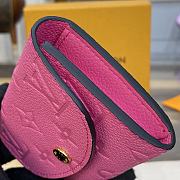 Louis Vuitton Portomone Rosali Pink Wallet - 11x8cm - 4