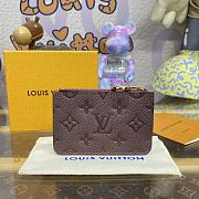 Louis Vuitton Victorine Burgundy Card Holder - 12x8x0.8cm - 3