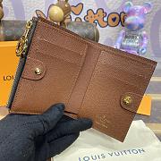 Louis Vuitton M82381 Portefeuille Lisa Brown Wallet - 9x11.5x1.5cm - 4