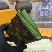 Louis Vuitton M82381 Portefeuille Lisa Green Wallet - 9x11.5x1.5cm - 4