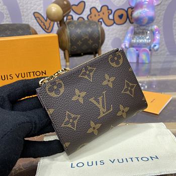 Louis Vuitton M82381 Portefeuille Lisa Pink Wallet - 9x11.5x1.5cm