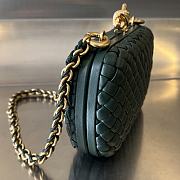 Bottega Veneta Emerald Green Knot - 19x11.5x5cm - 3