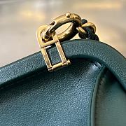 Bottega Veneta Emerald Green Knot - 19x11.5x5cm - 2