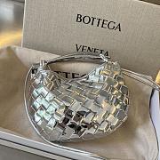 Bottega Veneta Mini Silver Sardine Bag - 20x12x2.5cm - 1