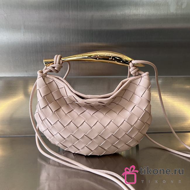 Bottega Veneta Mini Lotus Sardine Bag - 20x12x2.5cm - 1