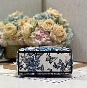 Dior Lady D-lite Medium Toile de jouy Bag - 24x20x11cm - 3