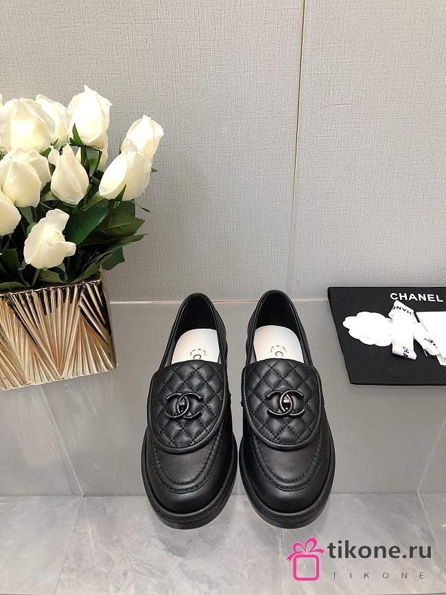 Chanel Loafers Black  - 1