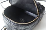 Dior Classic Black Backpack - 16x21x8.5cm - 4