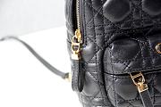 Dior Classic Black Backpack - 16x21x8.5cm - 2