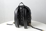 Dior Black Small Cannage Backpack - 21.5x31.5x13cm - 4