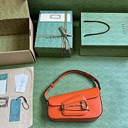 Gucci Horsebit 1955 In Orange 26.5cm - 5